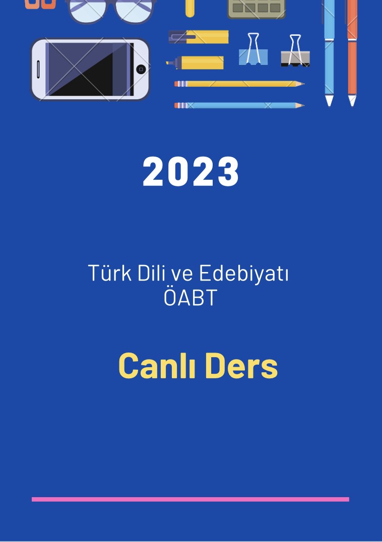 2023 TDE CANLI DERS PAKETİ