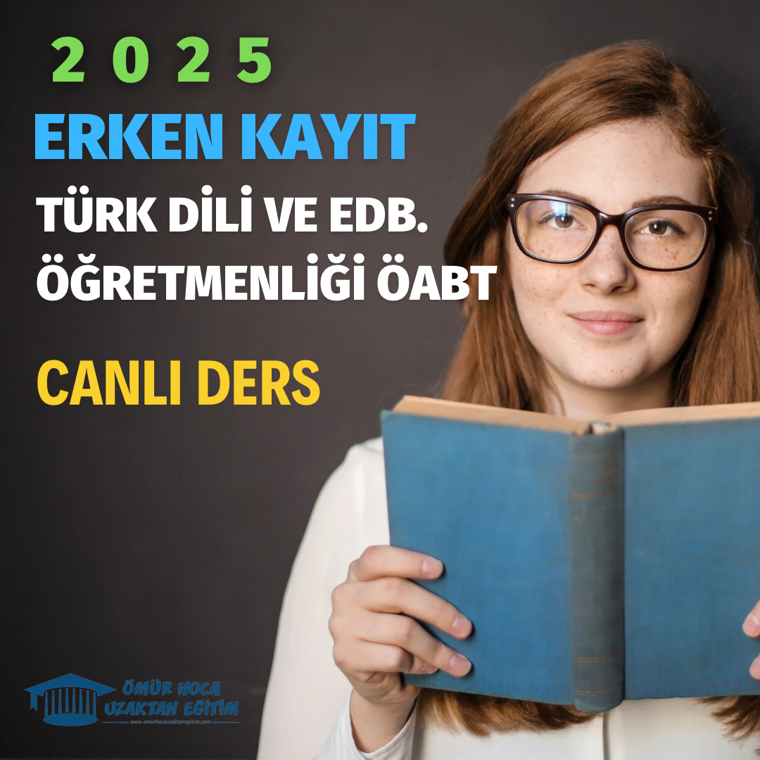 TÜRK DİLİ VE EDB ÖABT CANLI DERS