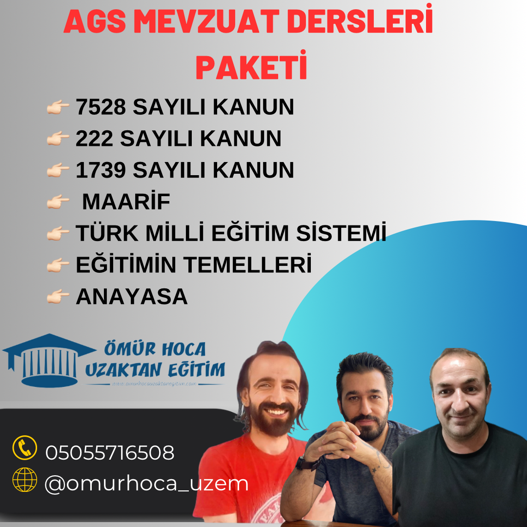AGS MEVZUAT PAKETİ