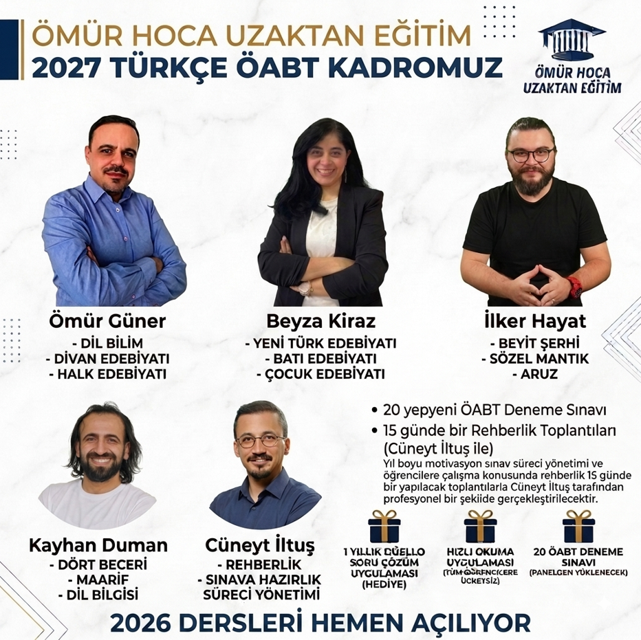 2027 TÜRKÇE ÖABT VİDEO DERS